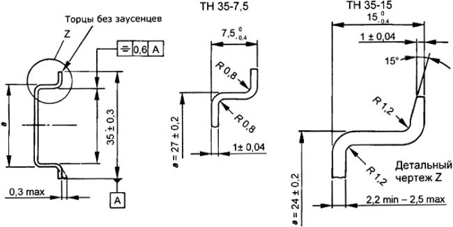 ГОСТ IEC 60715-2013 Аппаратура распределения и управления низковольтная. Установка и крепление на направляющих электрических аппаратов в устройствах распределения и управления